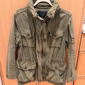 J. Crew Green Utility Jacket